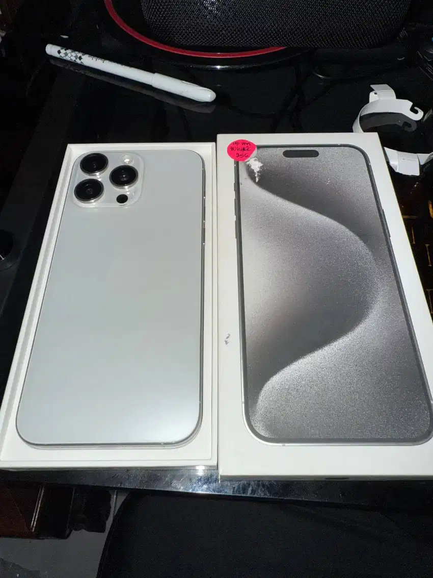 Iphone 15 Pro Max 256 Gb White Titanium ex Ibox/Eraspace/Erafone