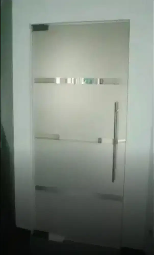 Rumah buram pintukaca/jendela stiker sanblas kaca film