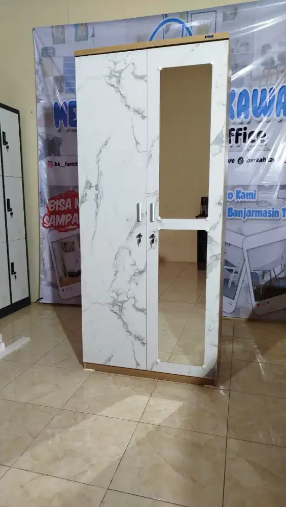 Sale Lemari Pakaian 2 Pintu Model Minimalis Terbaru