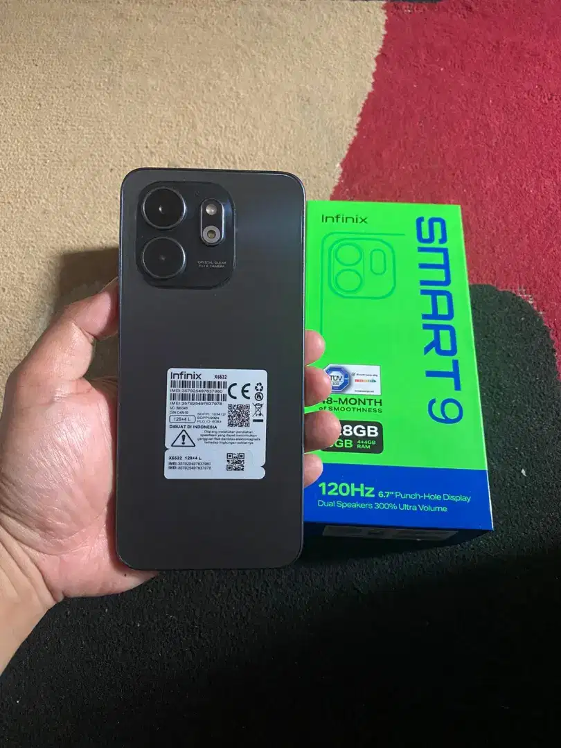 INFINIX SMART 9 RAM 4/128 FULSET MULUS