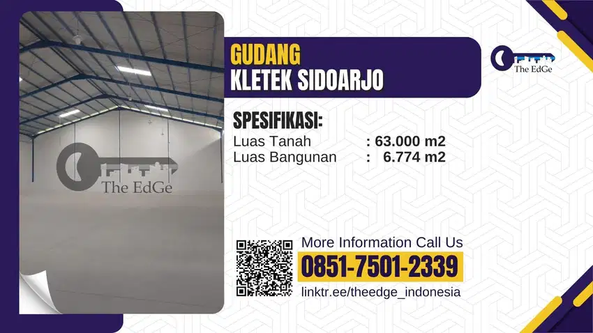 Sewa Gudang Loading Dock Baru Gress di Sidoarjo 15 Menit SIER -