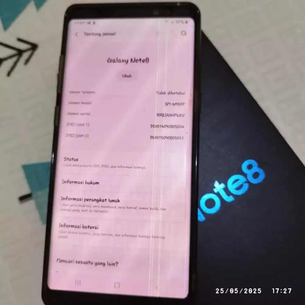 Samsung Galaxy Note 8 Dual SIM LTE RAM 6GB NFC ROM 64GB SEIN