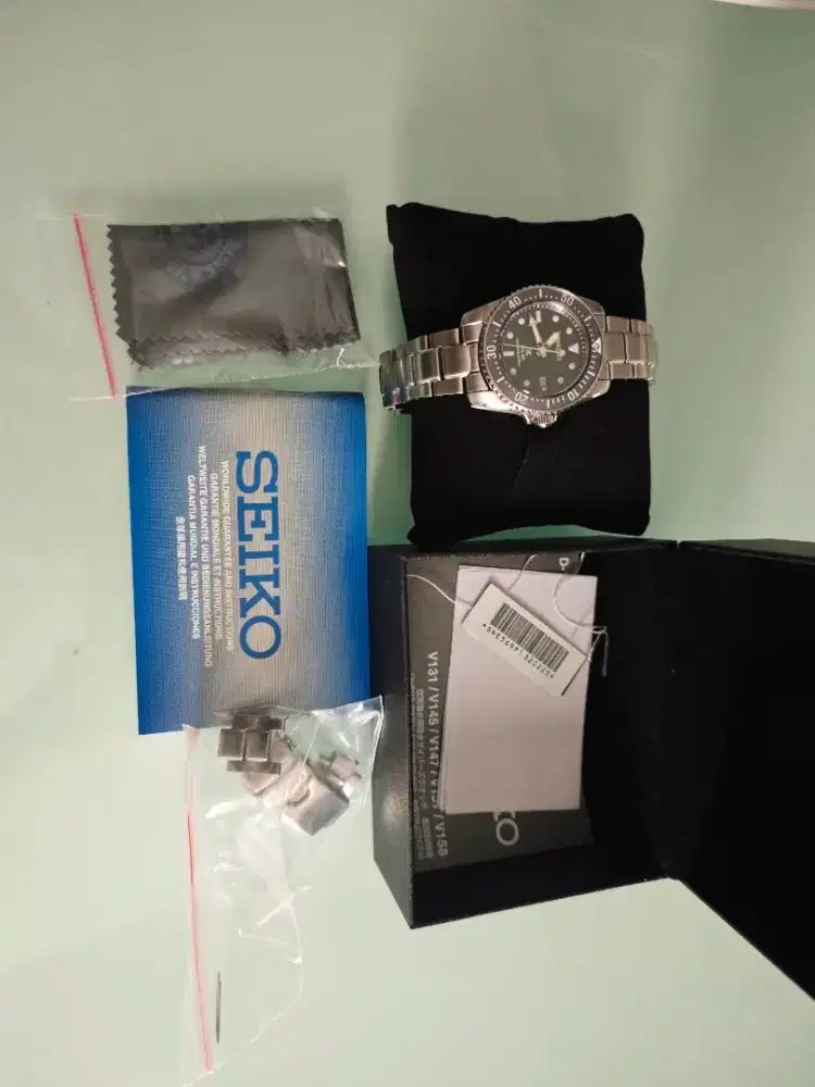 Seiko SNE569P1 mulus jarang sekali pakai
