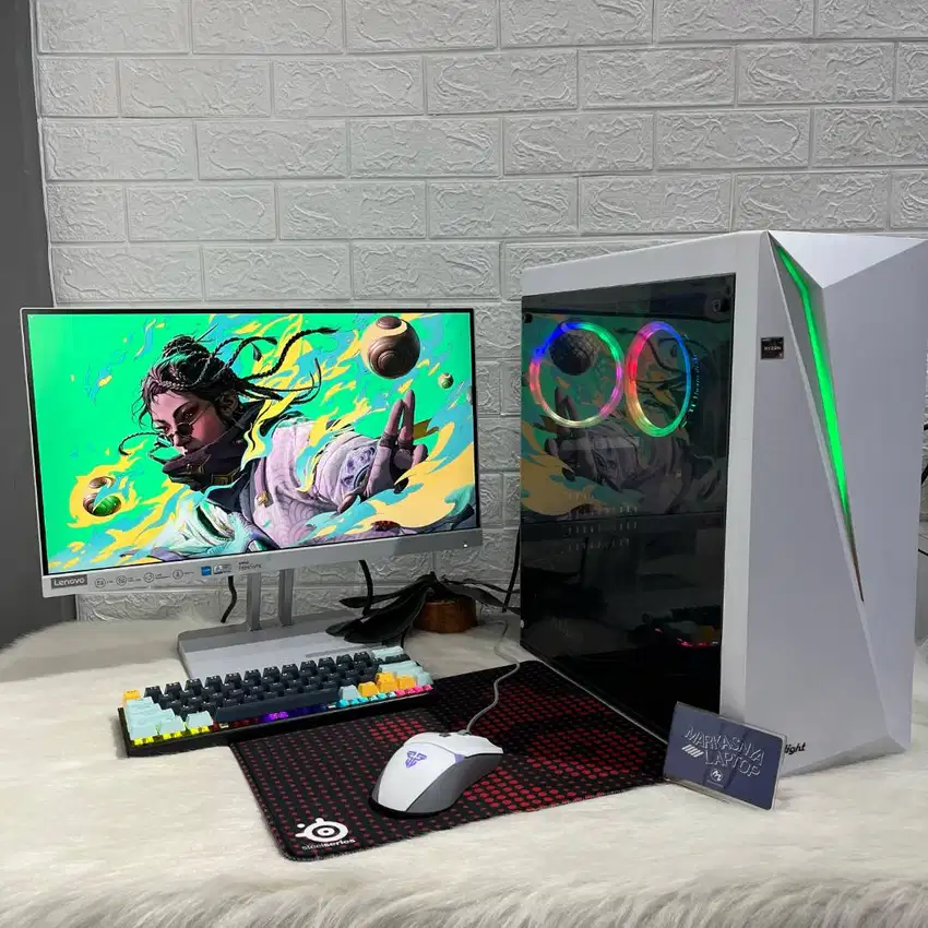 PC GAMING AMD RYZEN 5 3600 VGA GTX 1650 RAM 8GB SSD 240 GB