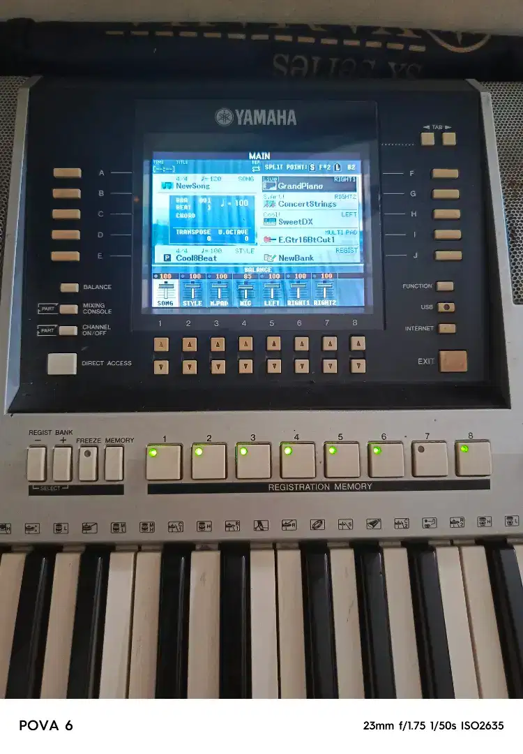 Jual keyboard PSR S910 second