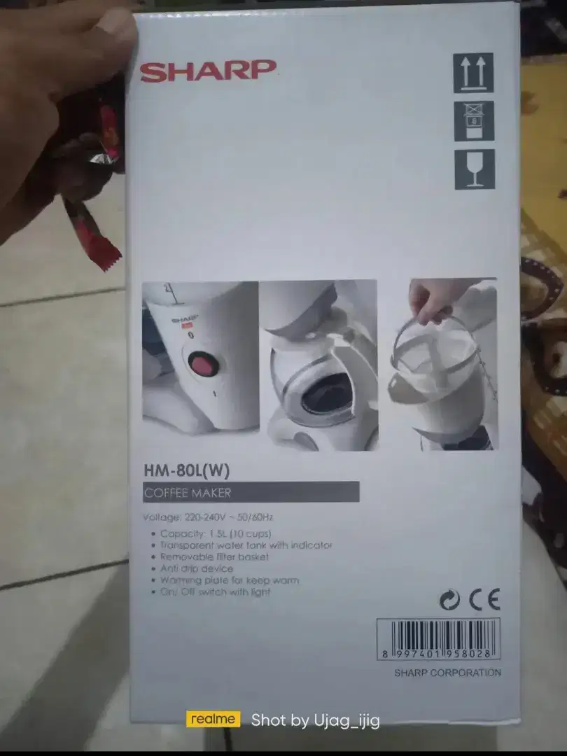 Coffee maker merk sharp