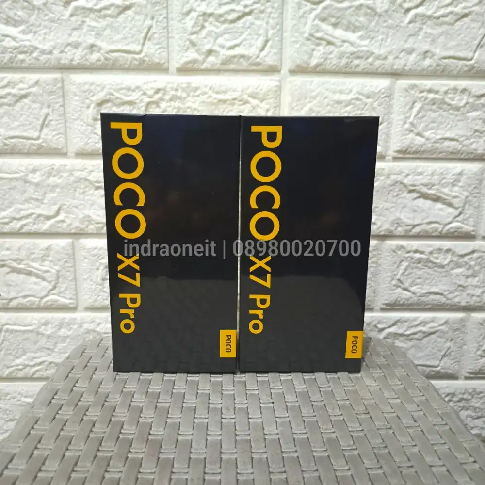 Poco X7 Pro 12/512 New BNIB No Repack Garansi Resmi Xiaomi