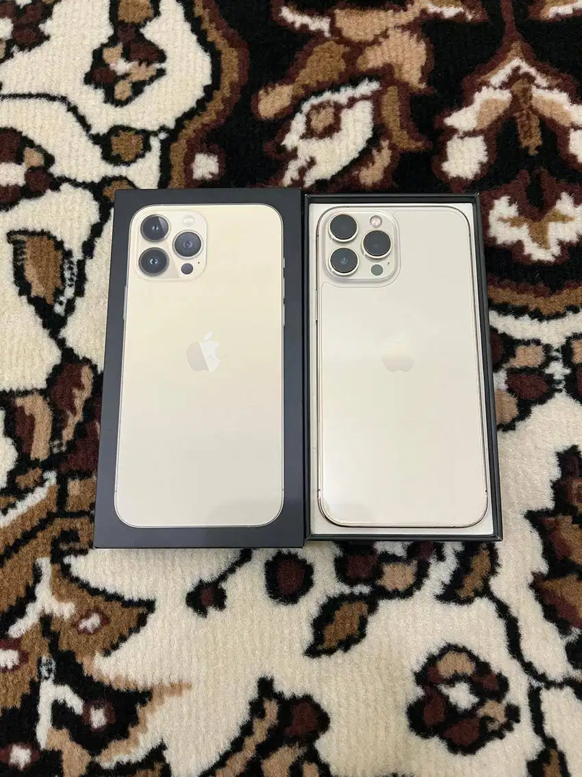 iPhone 13 Pro Max 256gb iBox Gold | HB 83% |TUKER TAMBAH | Fullset ORI