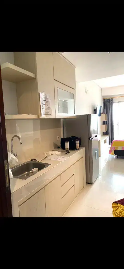 DISEWAKAN APARTEMEN SPRINGWOOD SERPONG 1BR FULL FURNISHED