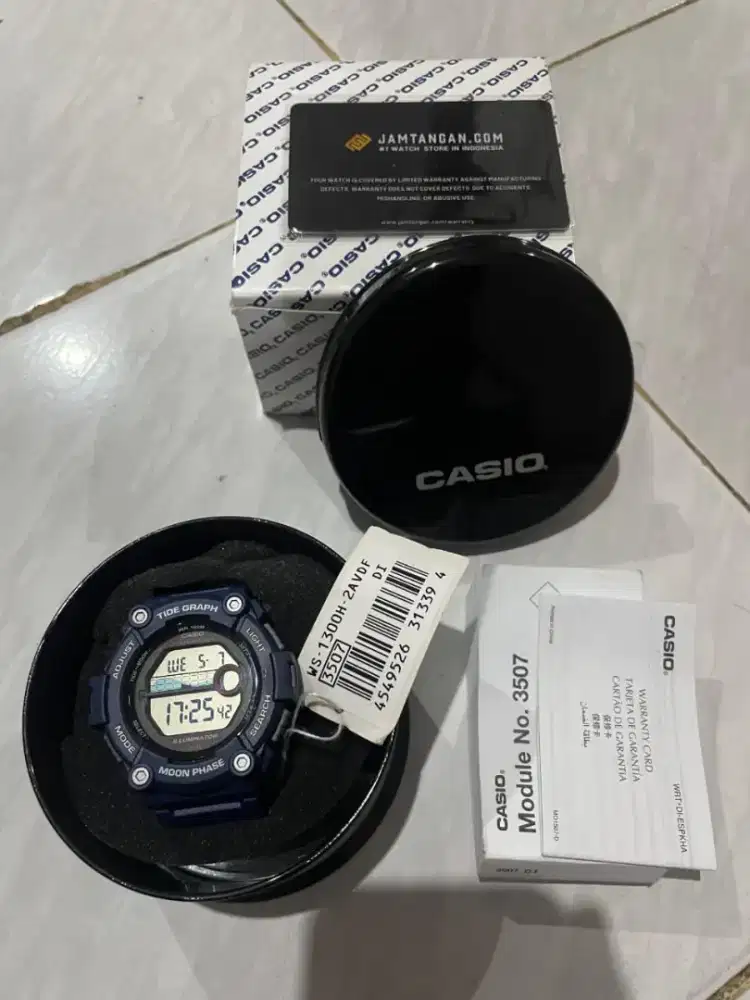 Casio ws 1300H seperti baru