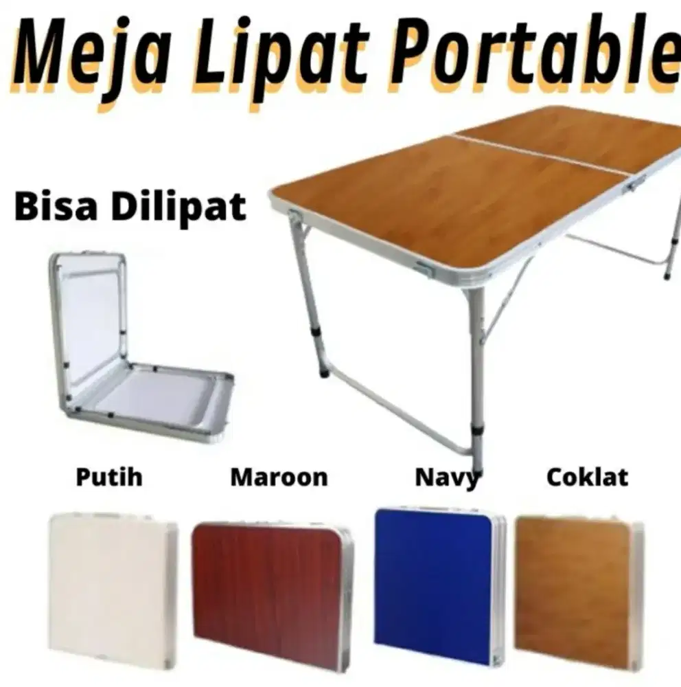 meja lipat portable