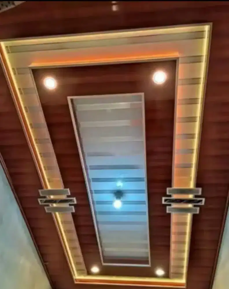 Plafon PVC terpasang