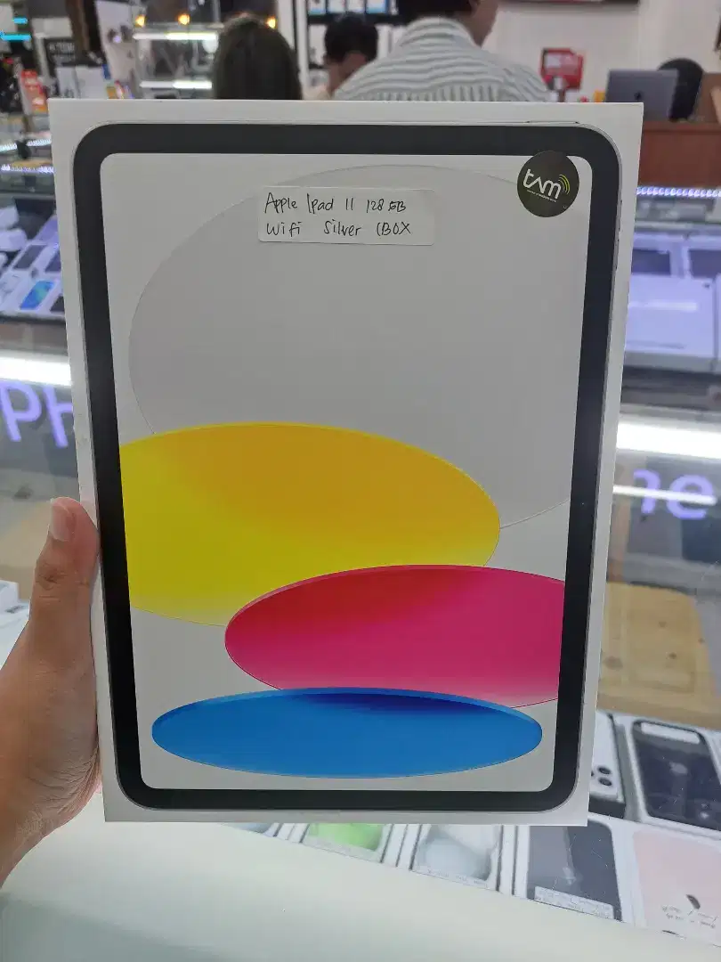 Apple IPad 11 128GB Silver Wifi Only New Segel Box Garansi Resmi IBOX