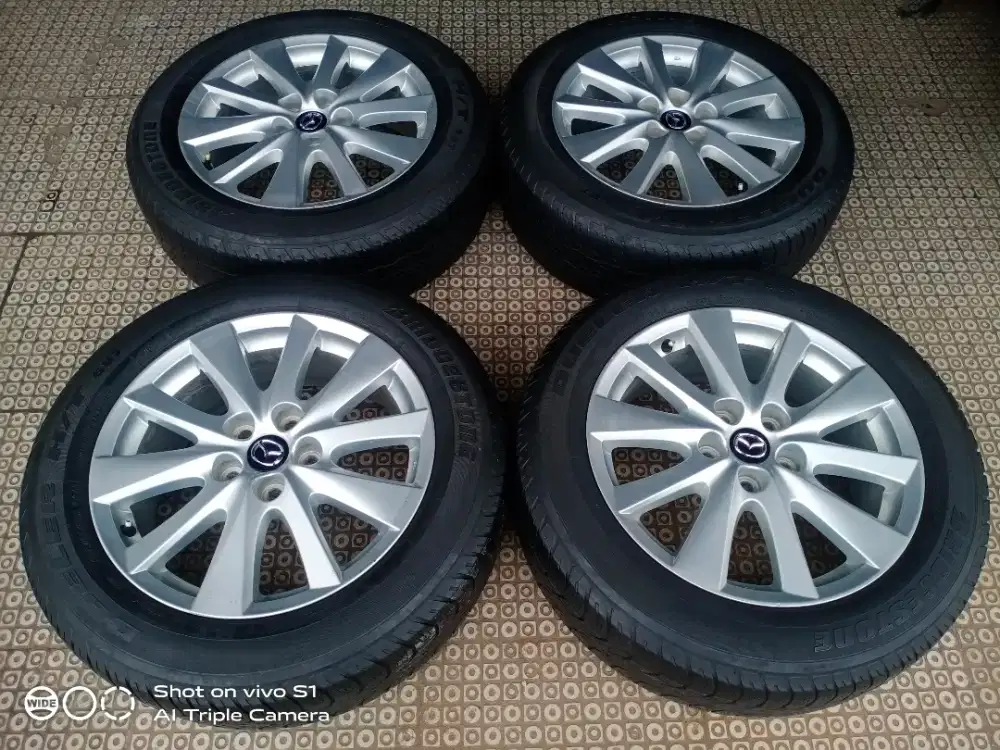 Velg Oem mazda cx5 R17 pcd 5x114 untuk kijang innova ertiga Outlander