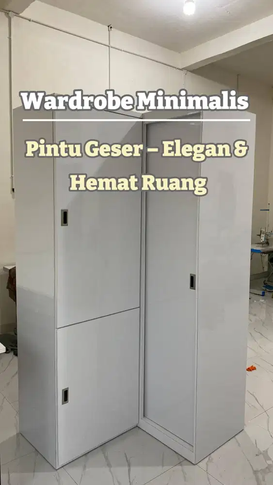 WARDROBE L MINIMALIS/WARDROBE SLEDING FUNGSIONAL