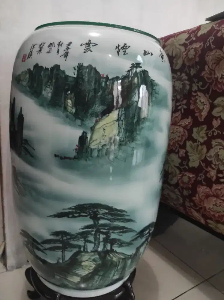 Guci antik cina kondisi mulus