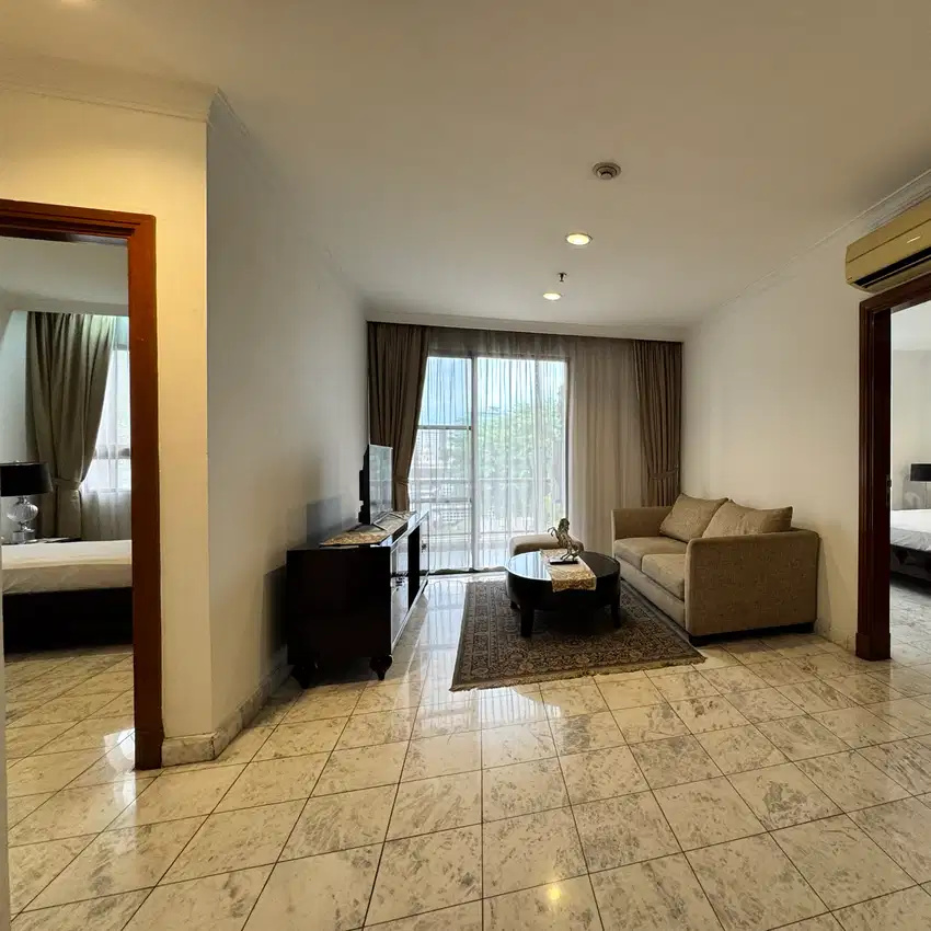 Disewakan Apt Menteng Regency 2 BR 112m2 FF