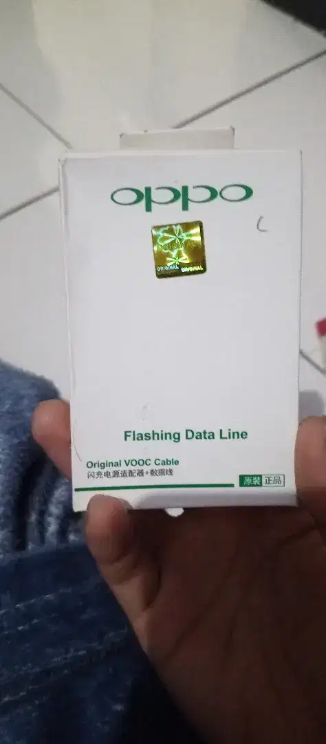 Dijual kabel data merek Oppo model type c