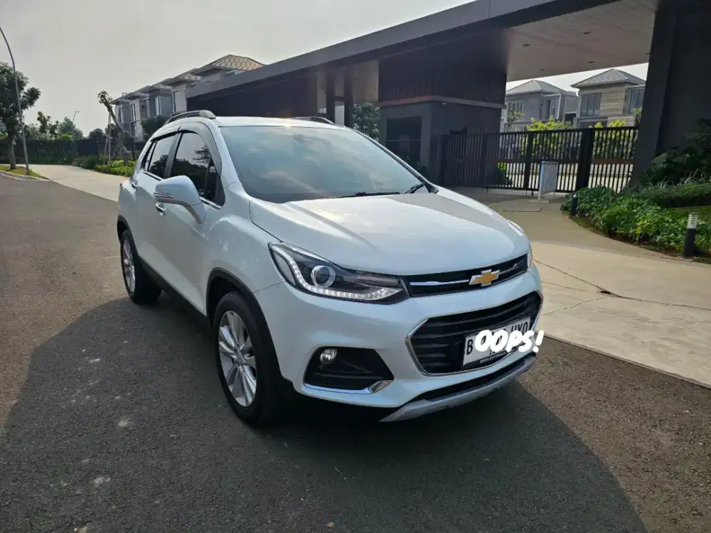 Chevrolet Trax Premier Turbo 1500cc AT White 2019 Low KM Pribadi