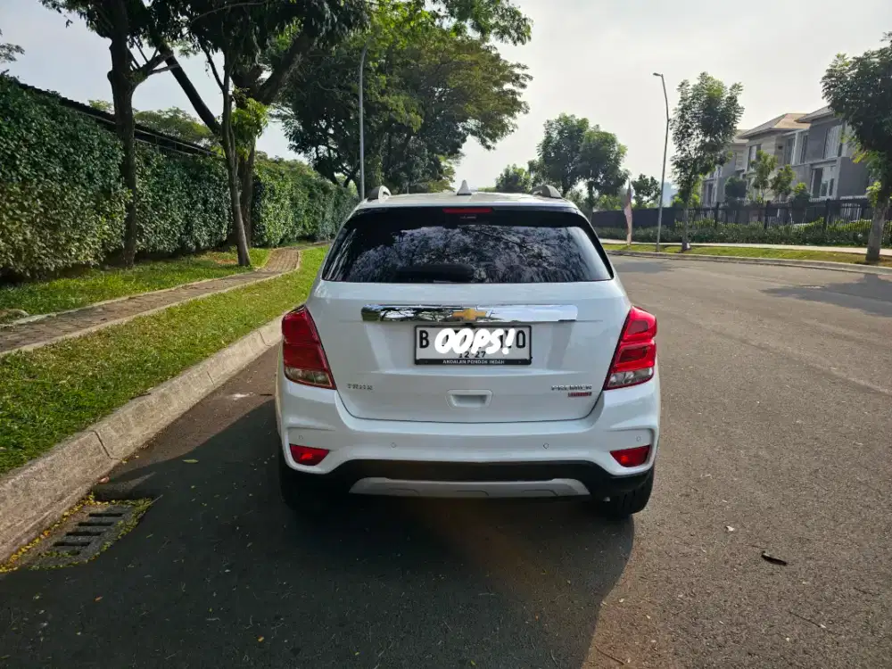 Chevrolet Trax Premier Turbo 1500cc AT White 2019 Low KM Pribadi