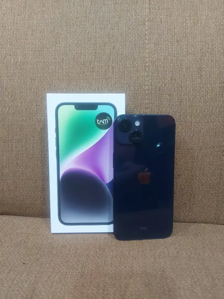 Iphone 14 128Gb resmi iBox PA/A BH86% Dullset ORI, NOMINUS.