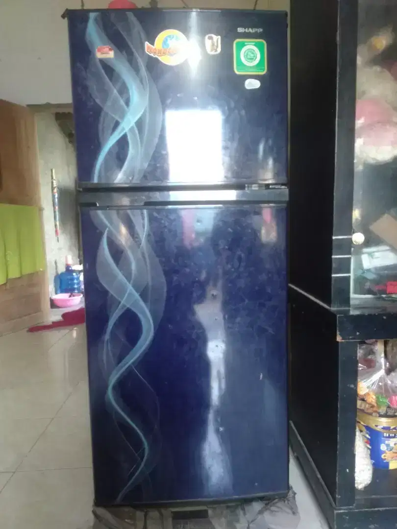 Jual cepat kulkas Sharp 2 pintu