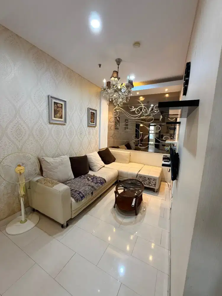 DISEWAKAN APARTEMEN PANCORAN RIVERAIDE FULL FURNISH MEWAH