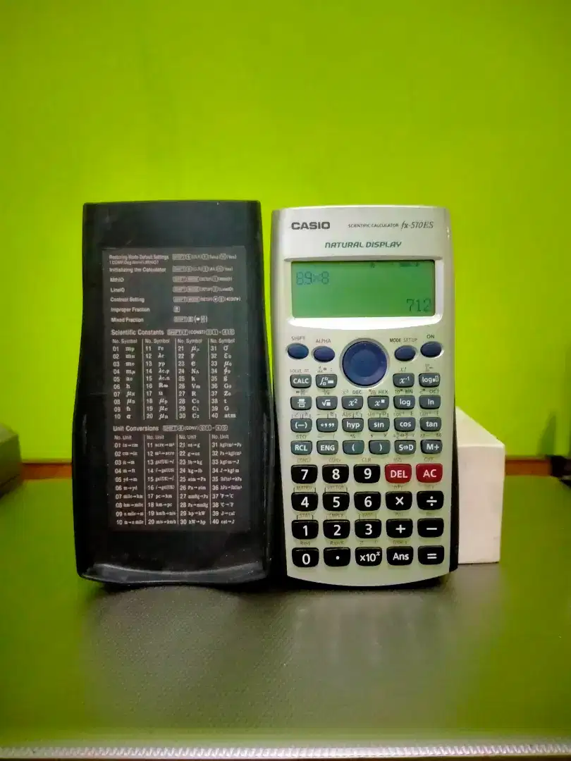 Kalkulator Casio fx-570ES PLUS Natural Display Scientifik Calculator