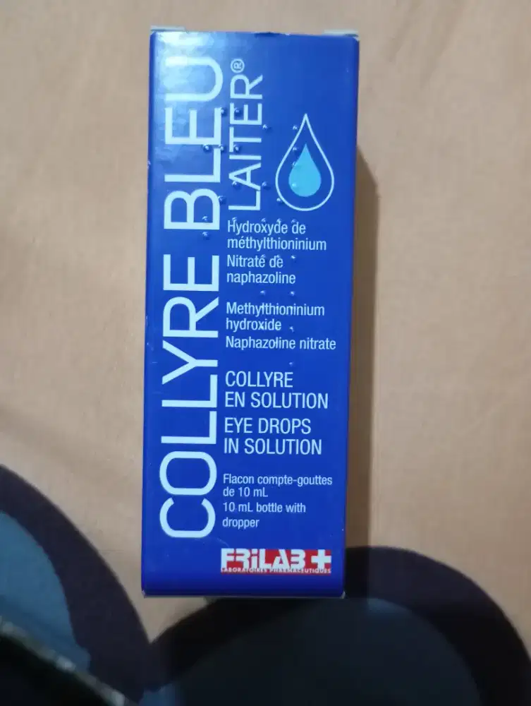 Tetes mata COLLYRE BLUE 10ml original France