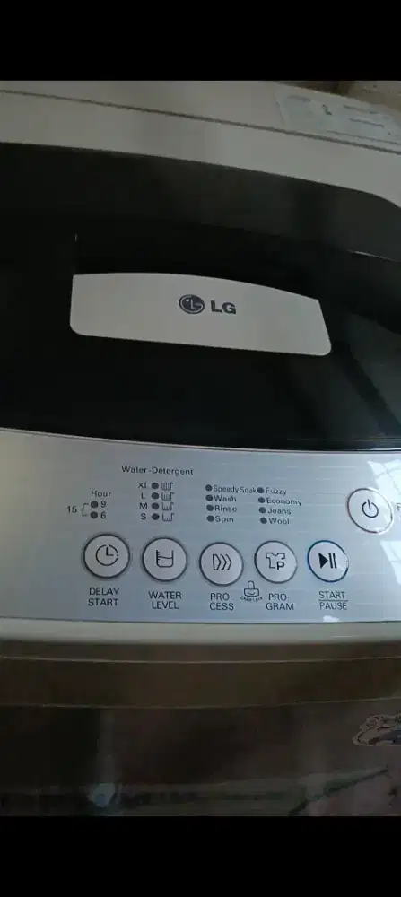 mesin cuci tabung atas