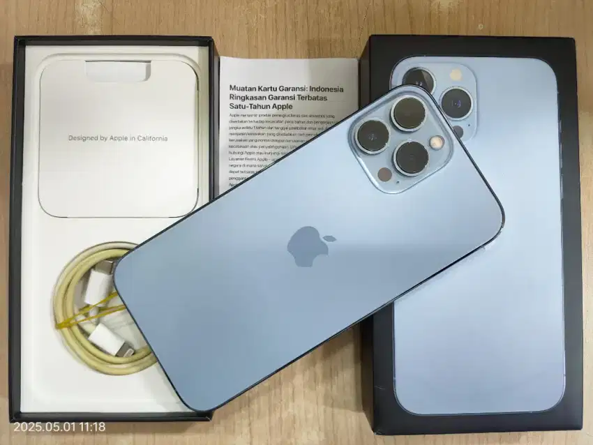 SECOND IPHONE 13 PROMAX 256GB Garansi Resmi iBox Indonesia