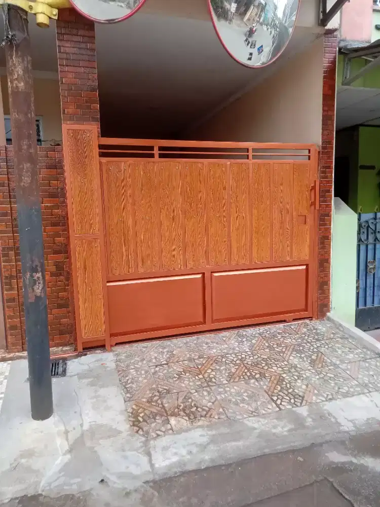 Pagar minimalis modern grs