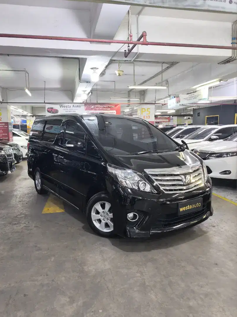 Low KM Toyota Alphard 3.5 Q AT 2010 Antik