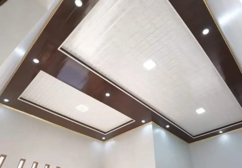 Plafon PVC terpasang dan renovasi rumah