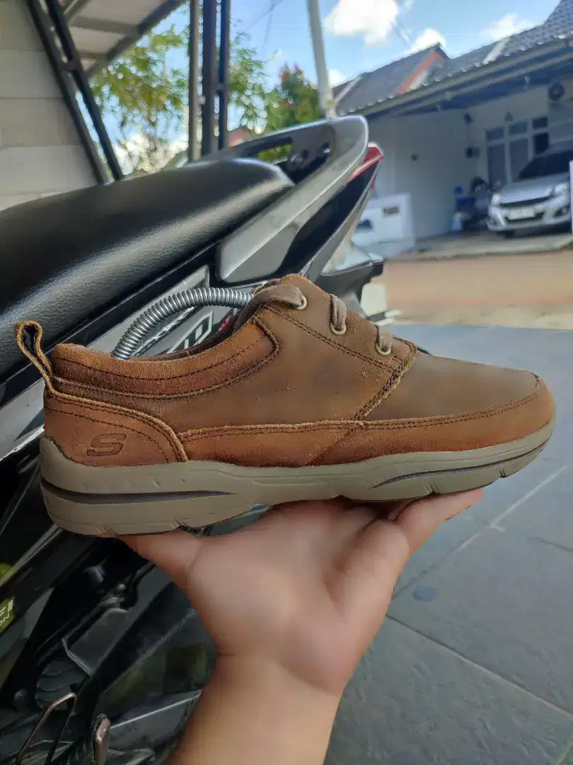 SEPATU SKECHERS  MEMORY FOAM RELAXED FIT 100% Original