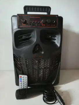 Jual speaker bluetooth+radio fm