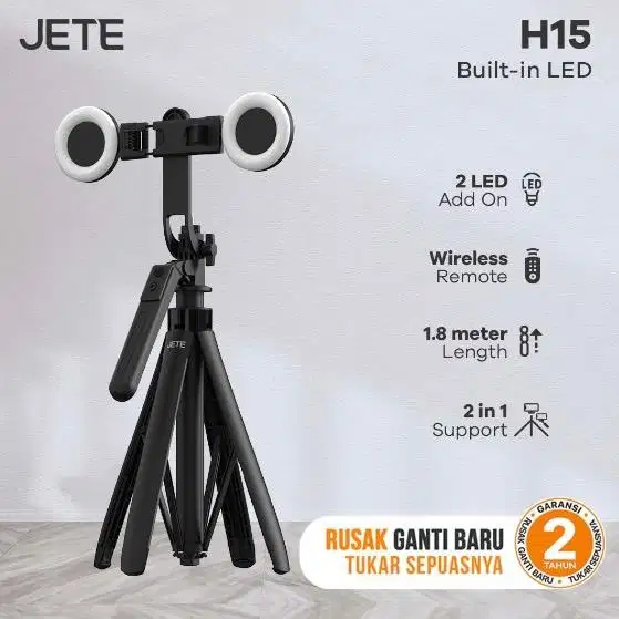 TRIPOD HP JETE H15 + LIGHT