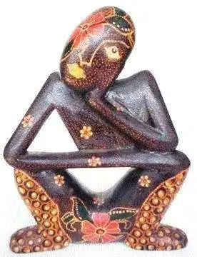 Aneka Patung Kayu Batik