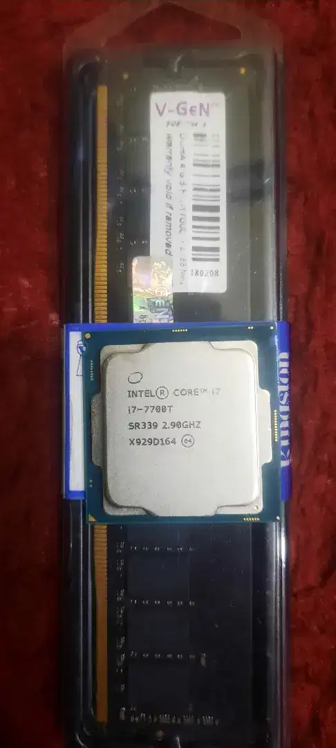 Prosesor/Intel Core,i7-7700T- Ram-4GB-DDR4(Normal Semua)Jual Murah-COD