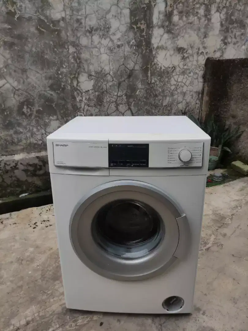 Mesin cuci front loading merk sharp