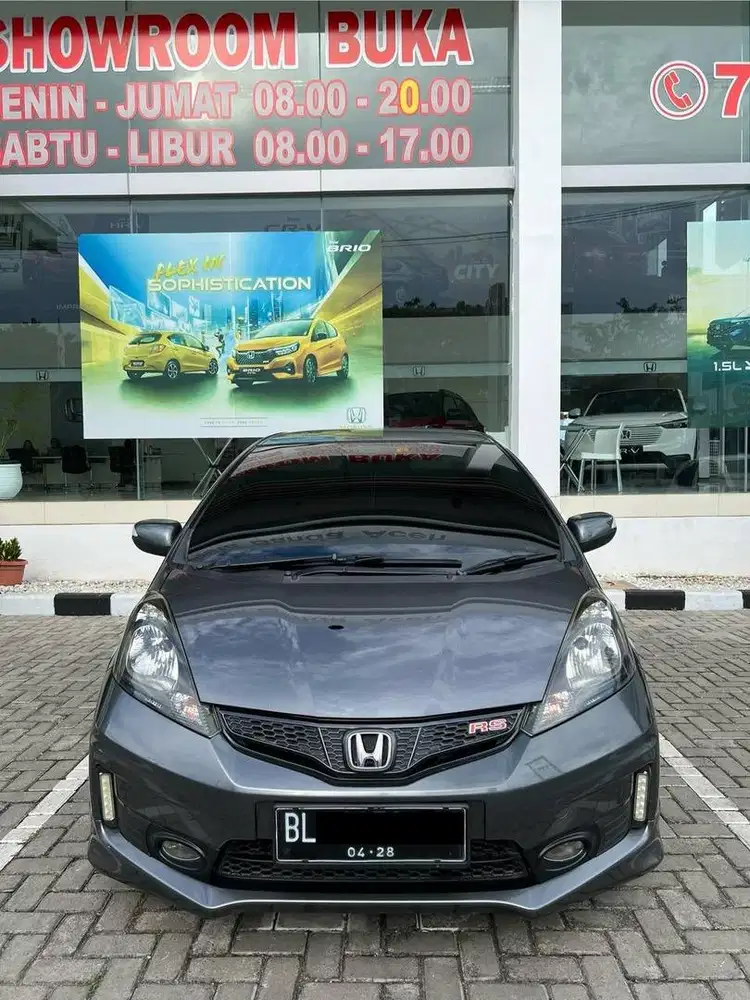 Honda Jazz GE8 RS AT 2013 Abu-Abu Metalik