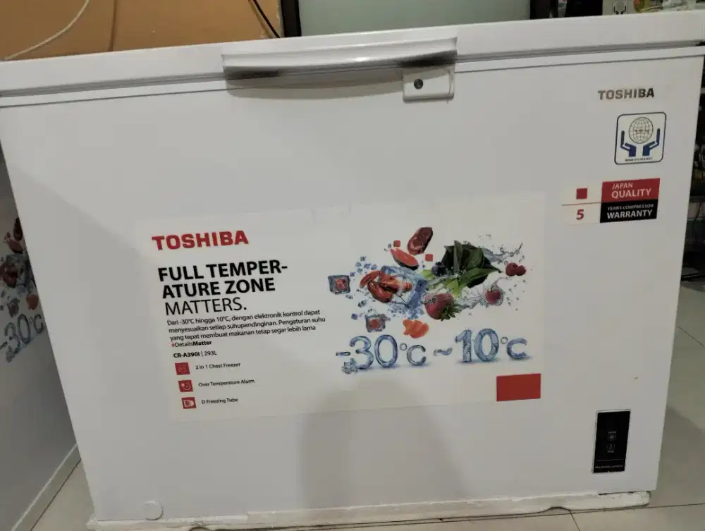 CHEST FREZER TOSHIBA