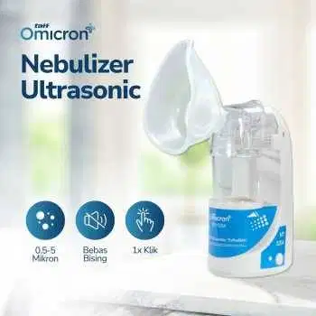 Alat Terapi Pernapasan Ultrasonic Steam Inhale Nebulizer