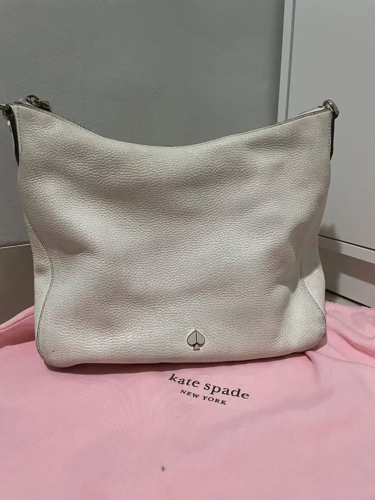 Preloved tas kate spade putih