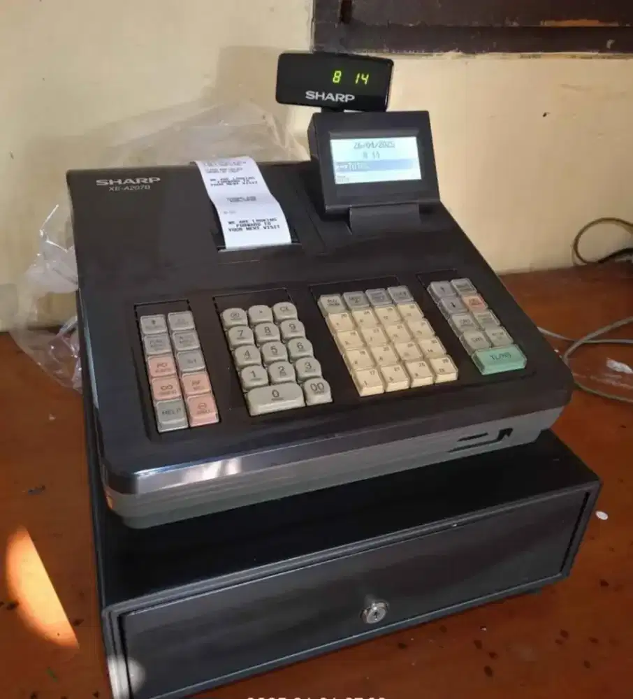 Mesin Kasir Sharp XE-A207B Bekas