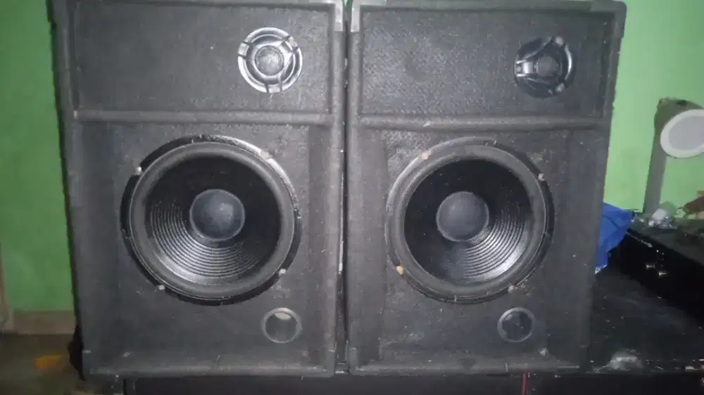 Speaker acr 10 inch+box baru sepasang