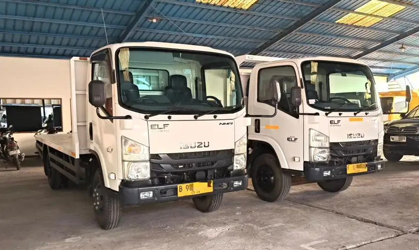min 2unit MURAH CDD Isuzu elf NMR losbak 2022 load bak flat deck los