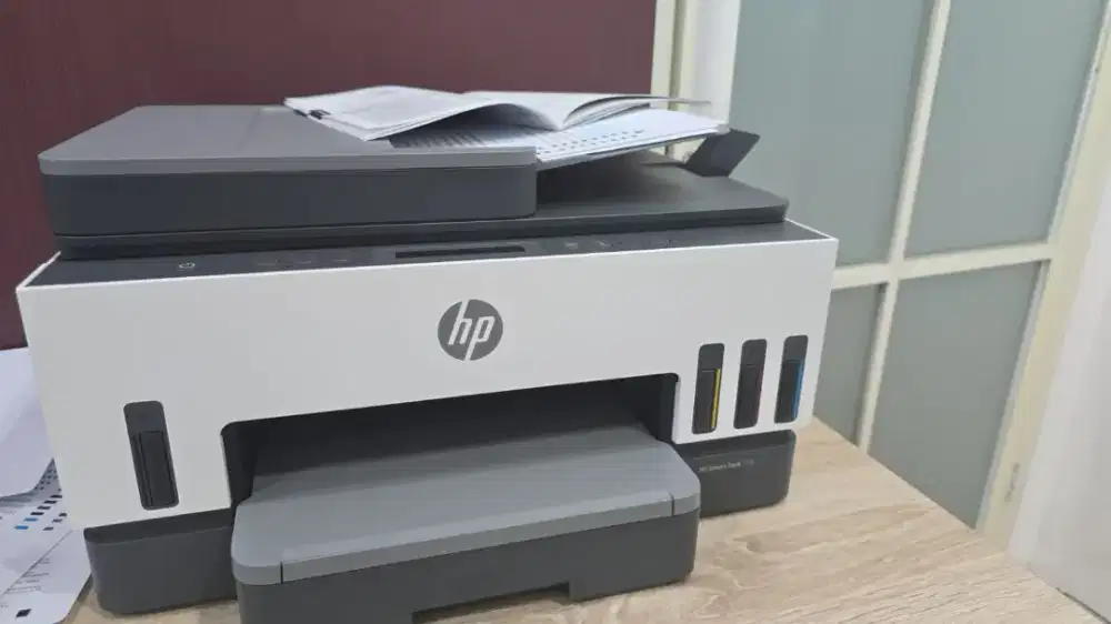 Dijual Cepat! HP Smart Tank 750 All-in-One – Baru Pakai 1 Bulan