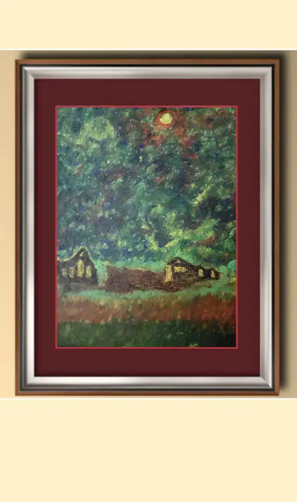 Lukisan pemandangan malam