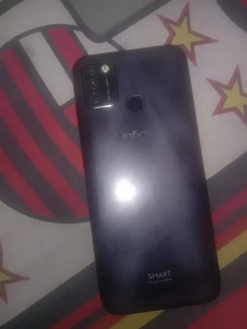 Jual Infinix smart 5 ram 2 normal minus lcd retak ada tompelnya